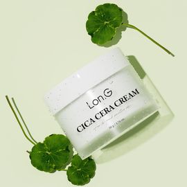 Lon.G Cica Cera Cream 50g Centella Asiatica Ceramide Barrier Repair Hydrating Cream _ Made in Korea